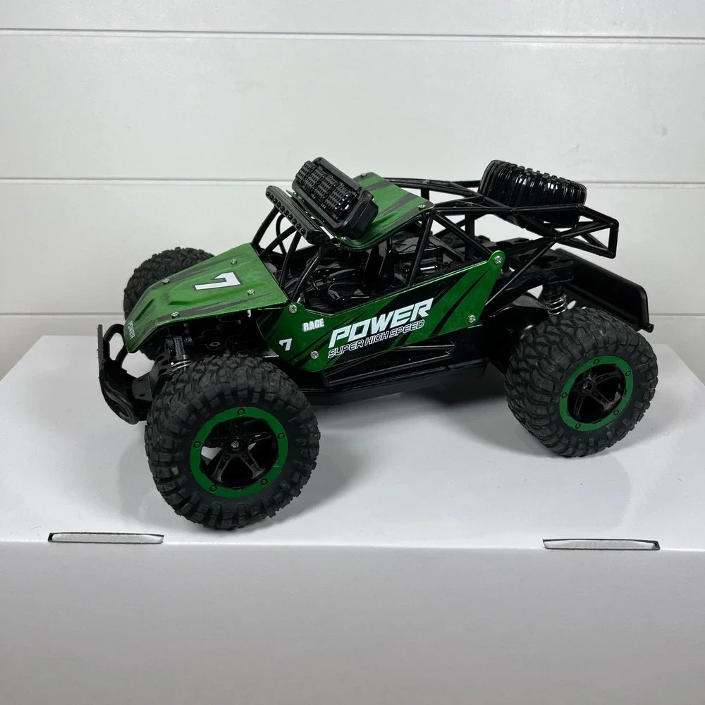 Bezgar TB141 Remote Control Car Green Black High Speed RC Off-Road Buggy Toy